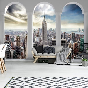 Fototapeta - Pohled na New York Pillars