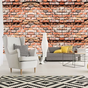 Fototapeta - Red Brickwall