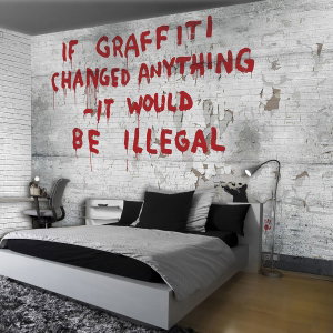 Fototapeta - Graffiti  nápis