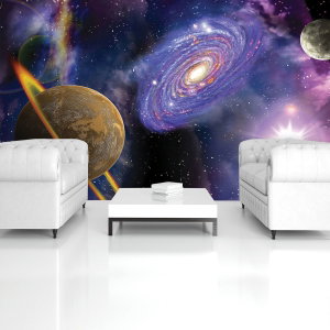 Fototapeta - Kozmické planéty