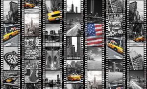 Fototapet - Banda de film din New York