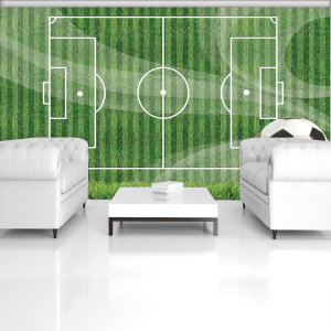 Fototapet - Teren de fotbal
