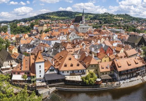 Samolepicí tapeta – Výhled na město (2)