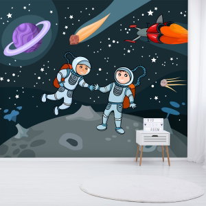 Fotobehang - Maanlanding