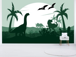 Fototapete - Dinos