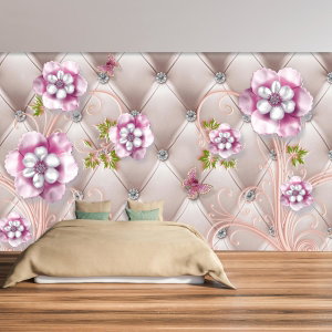 Fototapet - Flori de diamant
