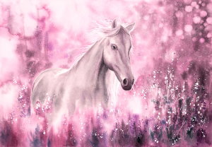 Fotobehang - Geschilderd paard (2)