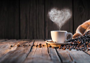 Fotobehang - Tijd voor koffie (2)
