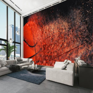 Fotobehang - Bal voor basketbal