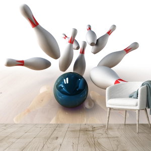 Fotobehang - Bowling