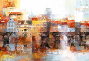 Fototapeta - Malovaná Praha (2)