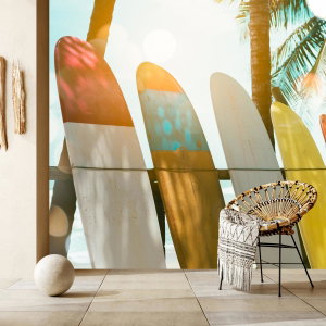 Fototapete - Surfbretter