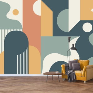 Fotobehang - Grafische abstractie II