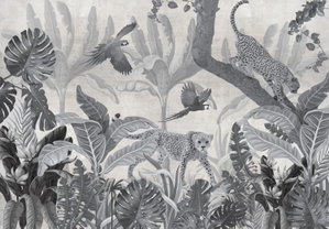 Fotobehang - Cheeta´s in de jungle (3)