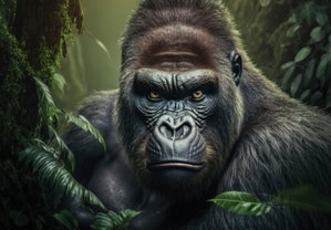 Fotobehang - Gorilla (2)