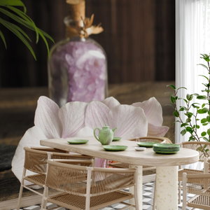 Fototapete - Orchideen und Wellness