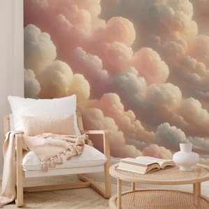 Fototapete - Flauschige Wolken