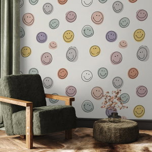 Fototapete - Smileys