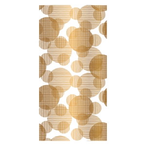 Tapete - Goldene Kreise