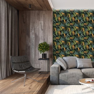 Behang - Junglemotief (2)